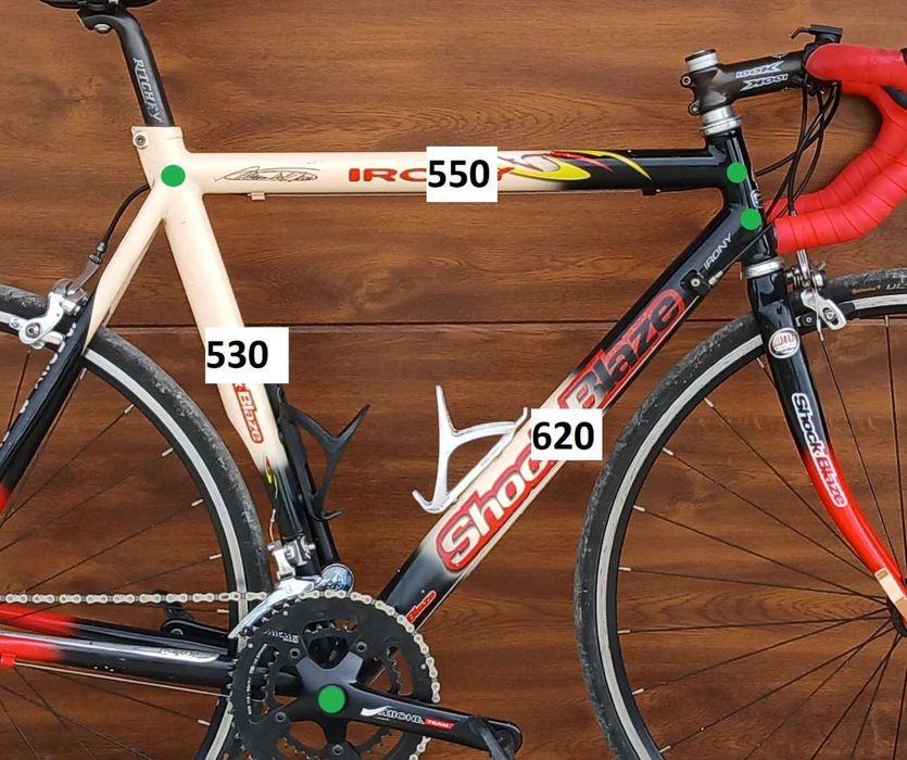 Rower szosowy Shockblaze Irony made in Italy nowy napęd alu campagnolo