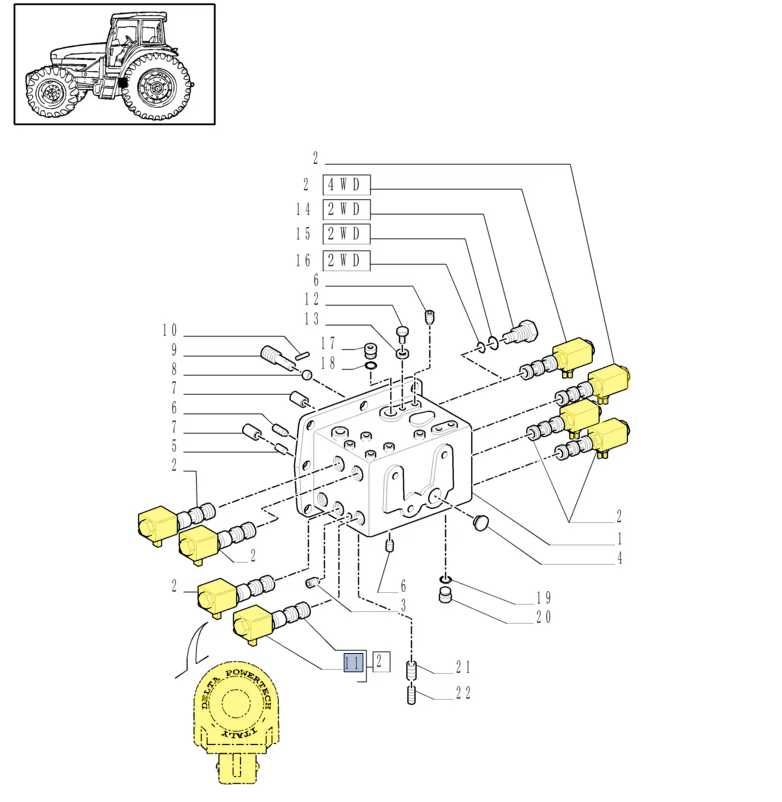 Cewka sterowania elektrozaworu Case, New Holland 9970.157 ORYGINAŁ CNH