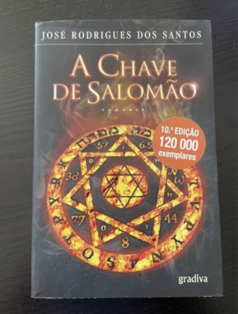 Livro “A Chave de Salomão”, de José Rodrigues dos Santos