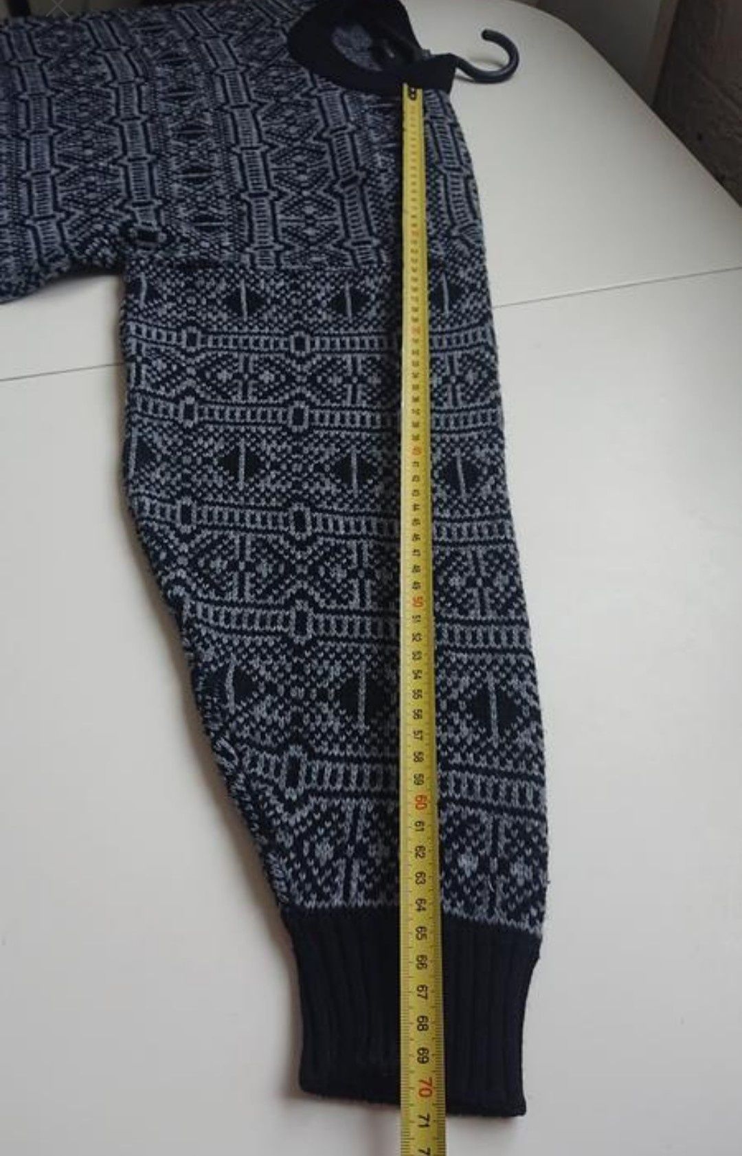 Винтажный английский мужской свитер