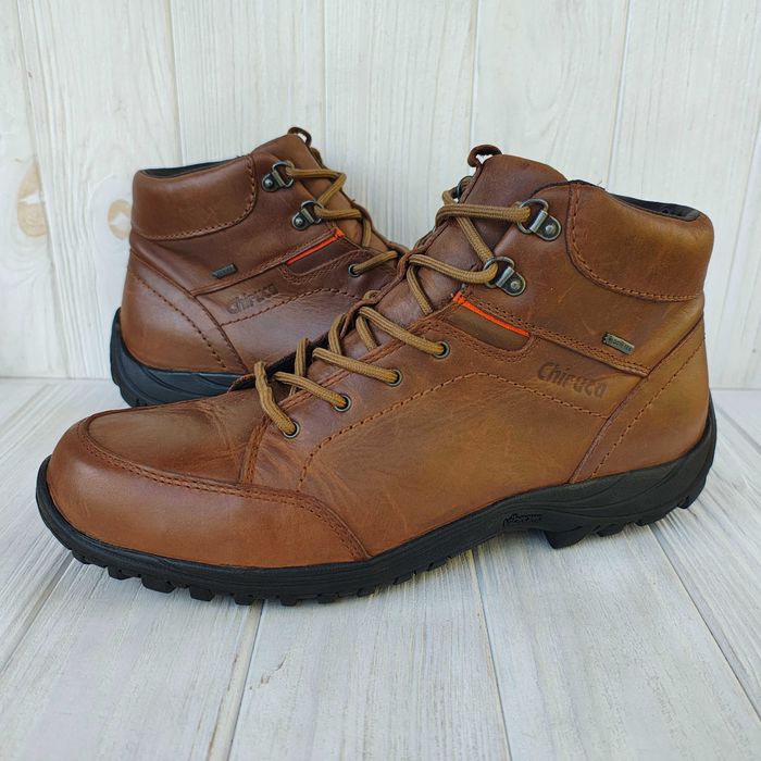 Черевики Chiruca Gore-tex шкіра Іспанія 43р непромокаючі ботинки
