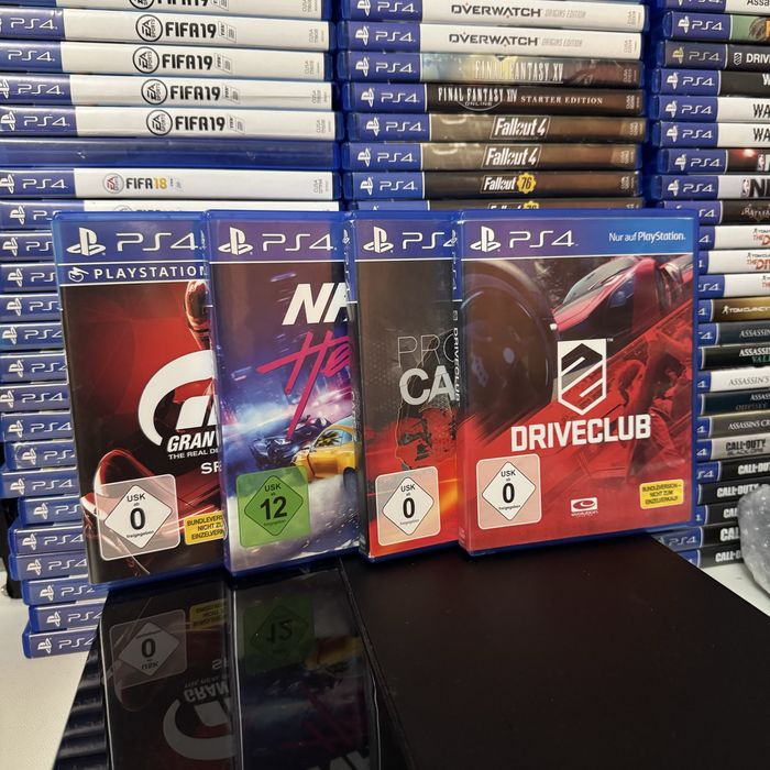 Підбірка з гонок для Playstation 4 Ps4