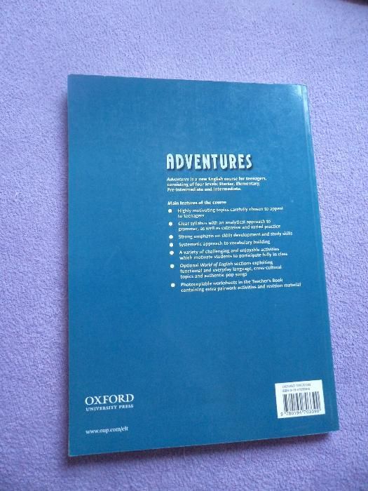 ADVENTURES- podręcznik dla nauczyciela