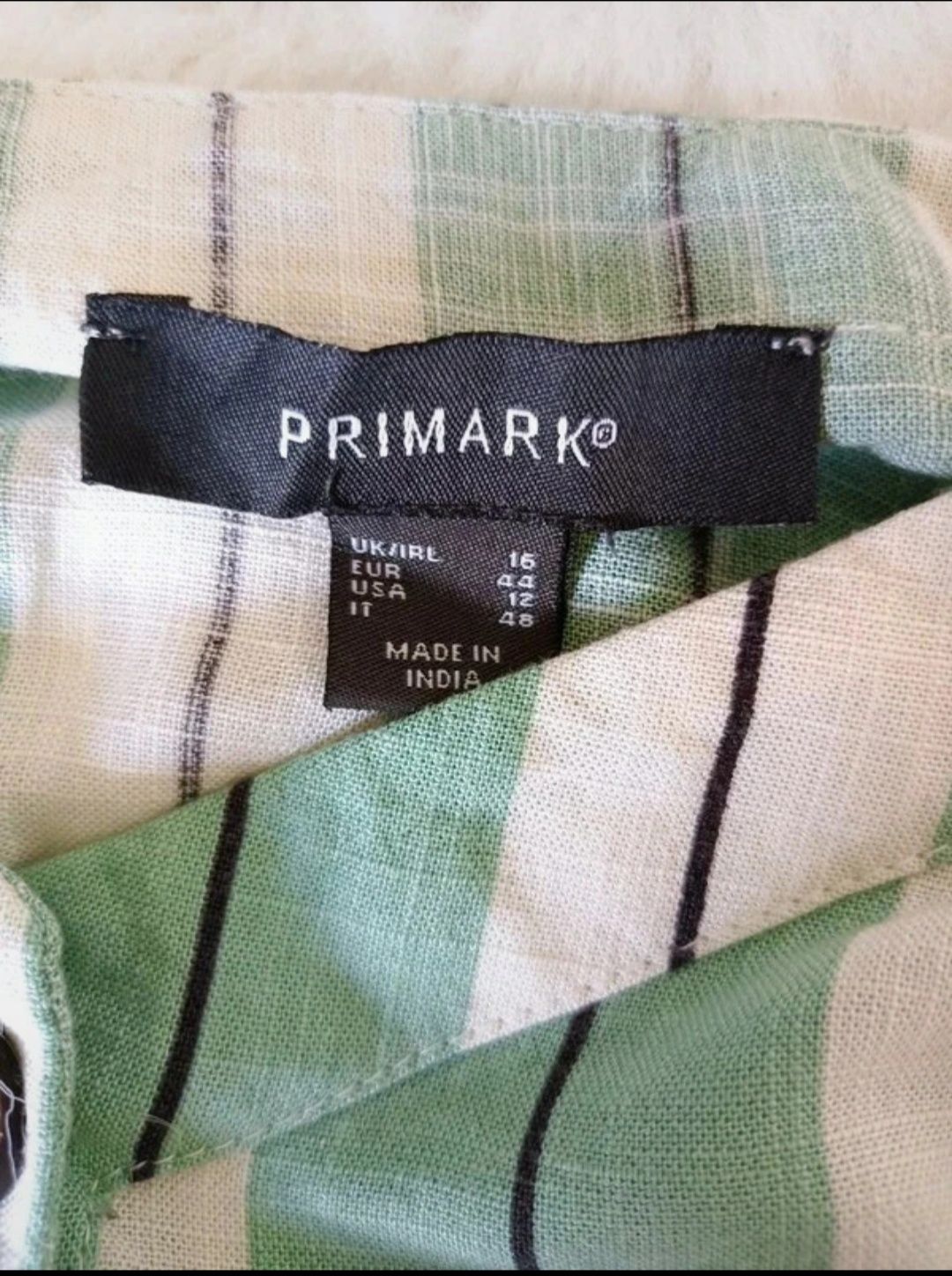 Letnia sukienka w paski  ramiączka wiskoza L XL