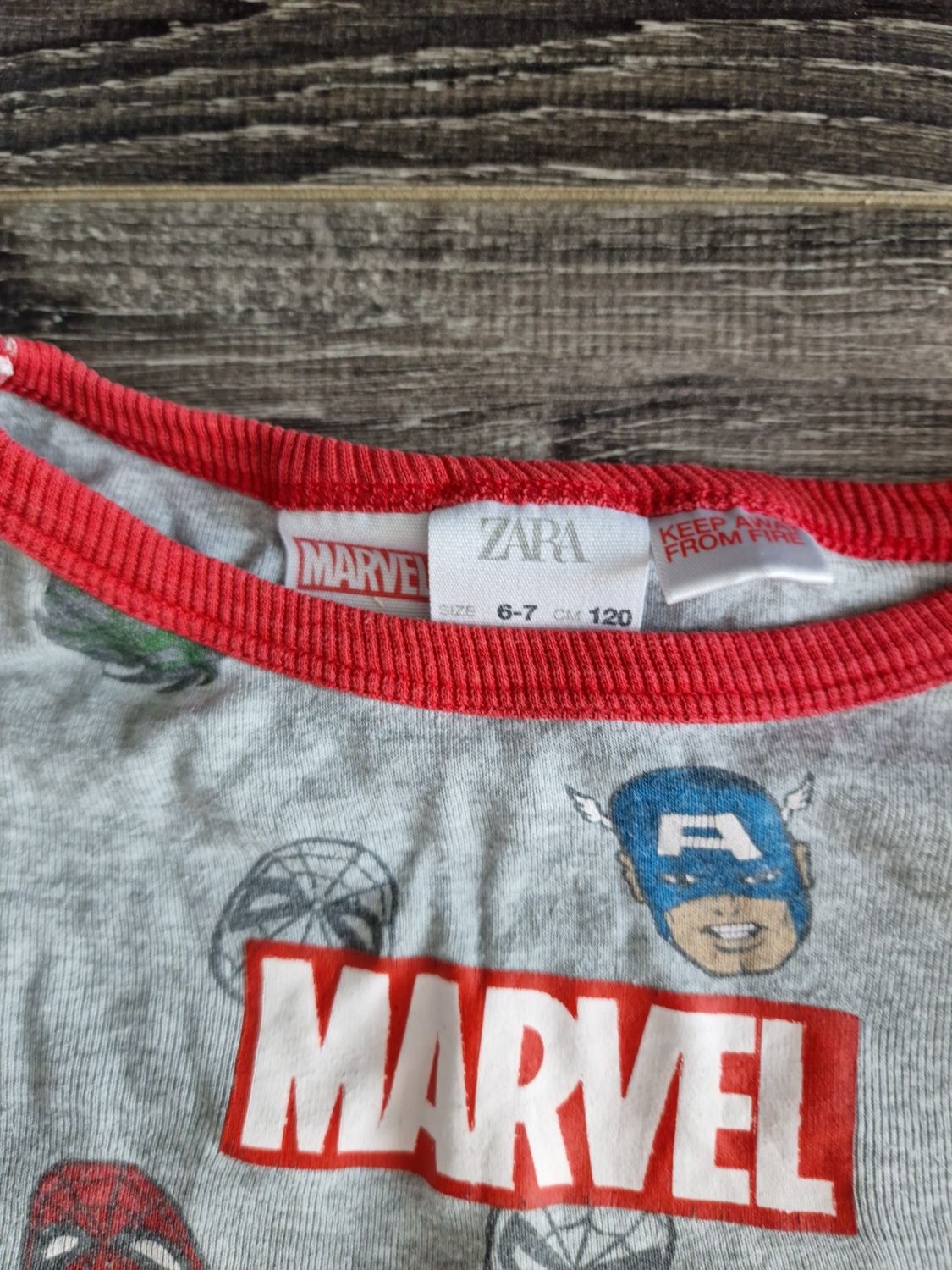 Zara piżama marvel r. 122