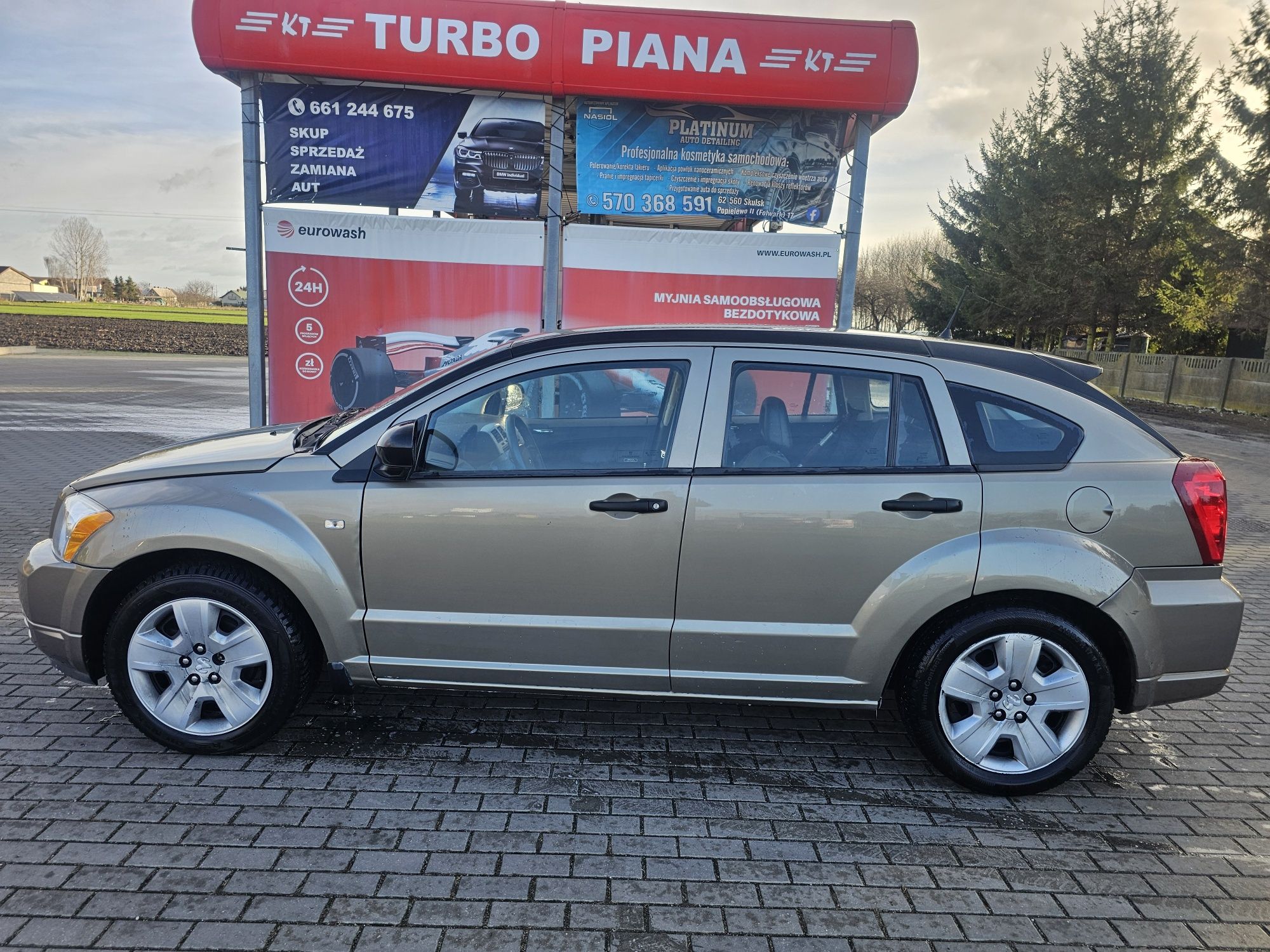 Dodge Caliber 2.0D 2008r Opony zimowe opłaty aktualne