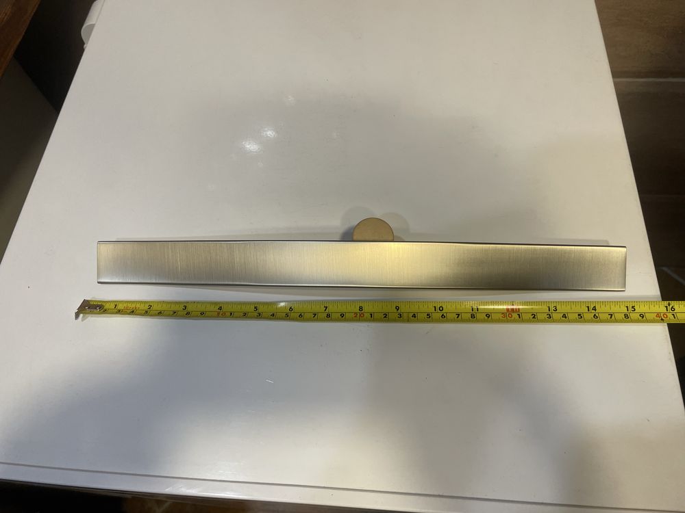 Puxadores  acetinado 38cm