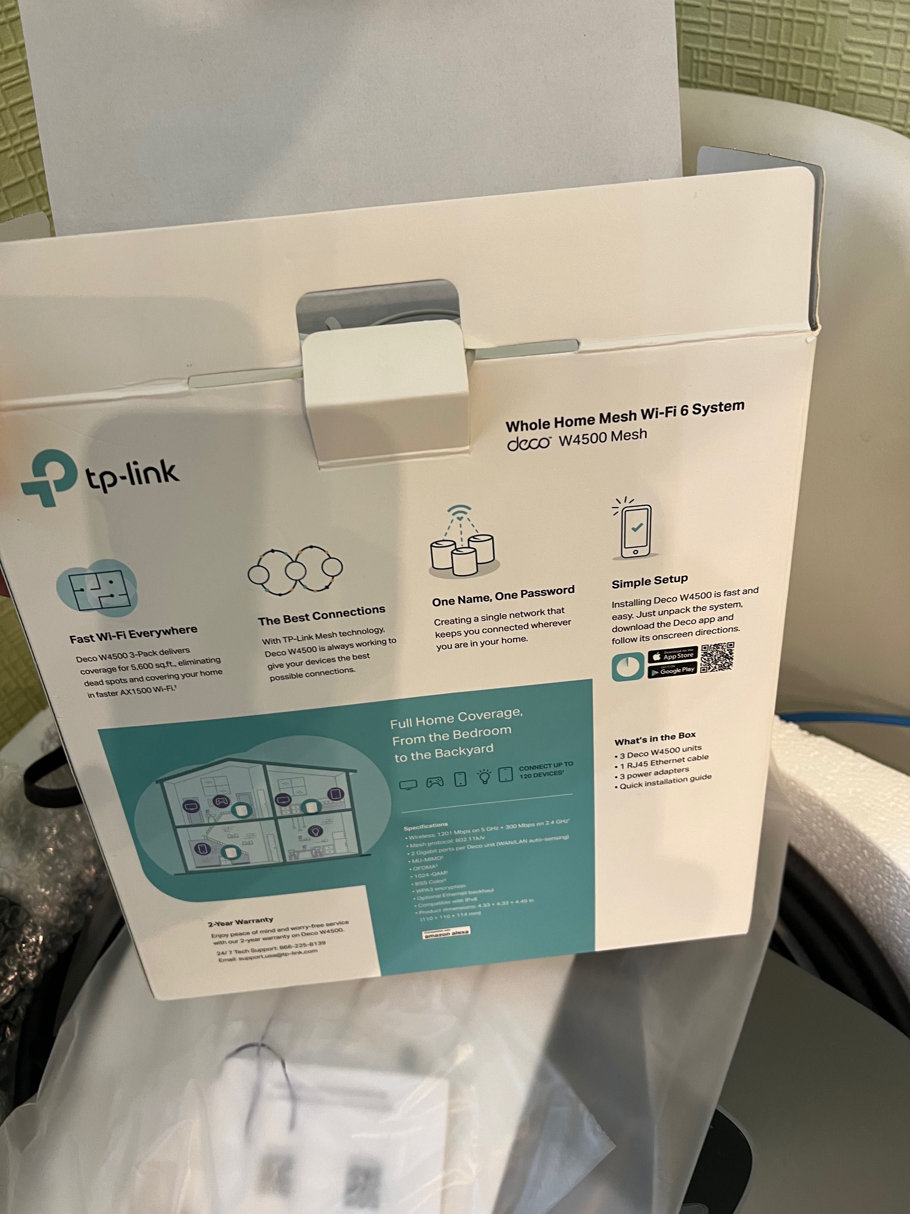 Tp-Link Deco Х10 Х20 Wi-Fi Mesh система AX1500 W4500