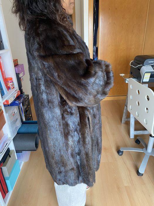 Casaco de Vison Castanho [ excelente estado ]