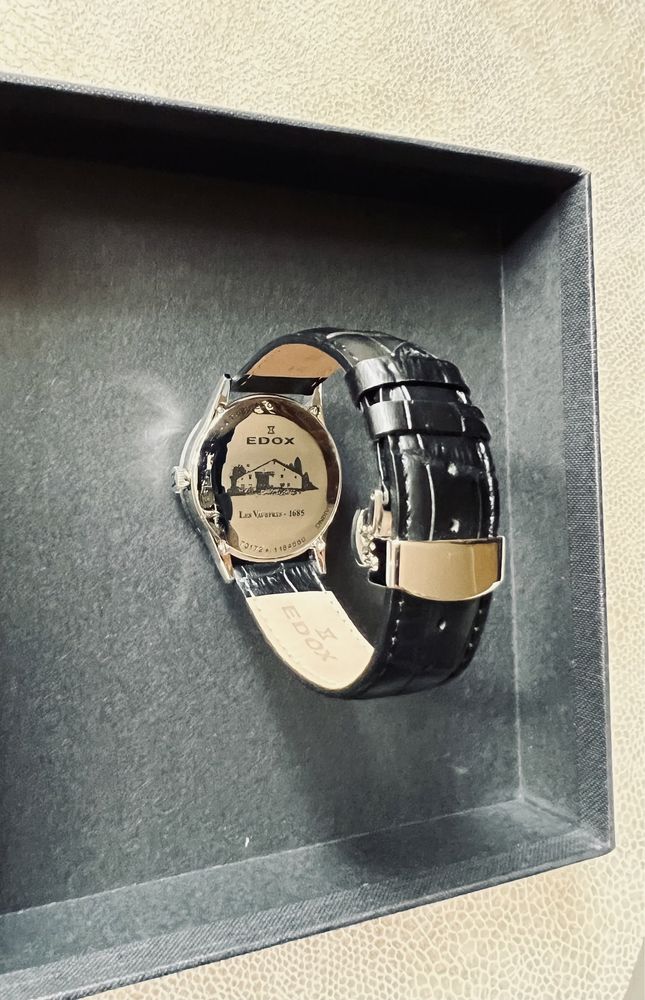 Часы, годинники EDOX Las Vauberts Swiss made ORIGINAL