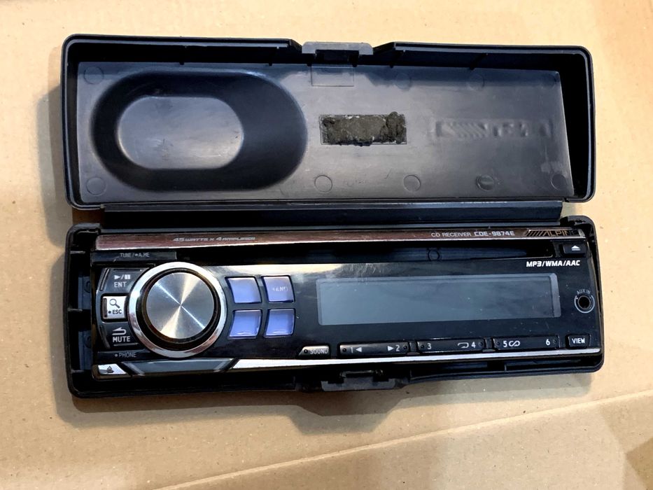 Магнітола Alpine CDE-9874E. авто магнитола