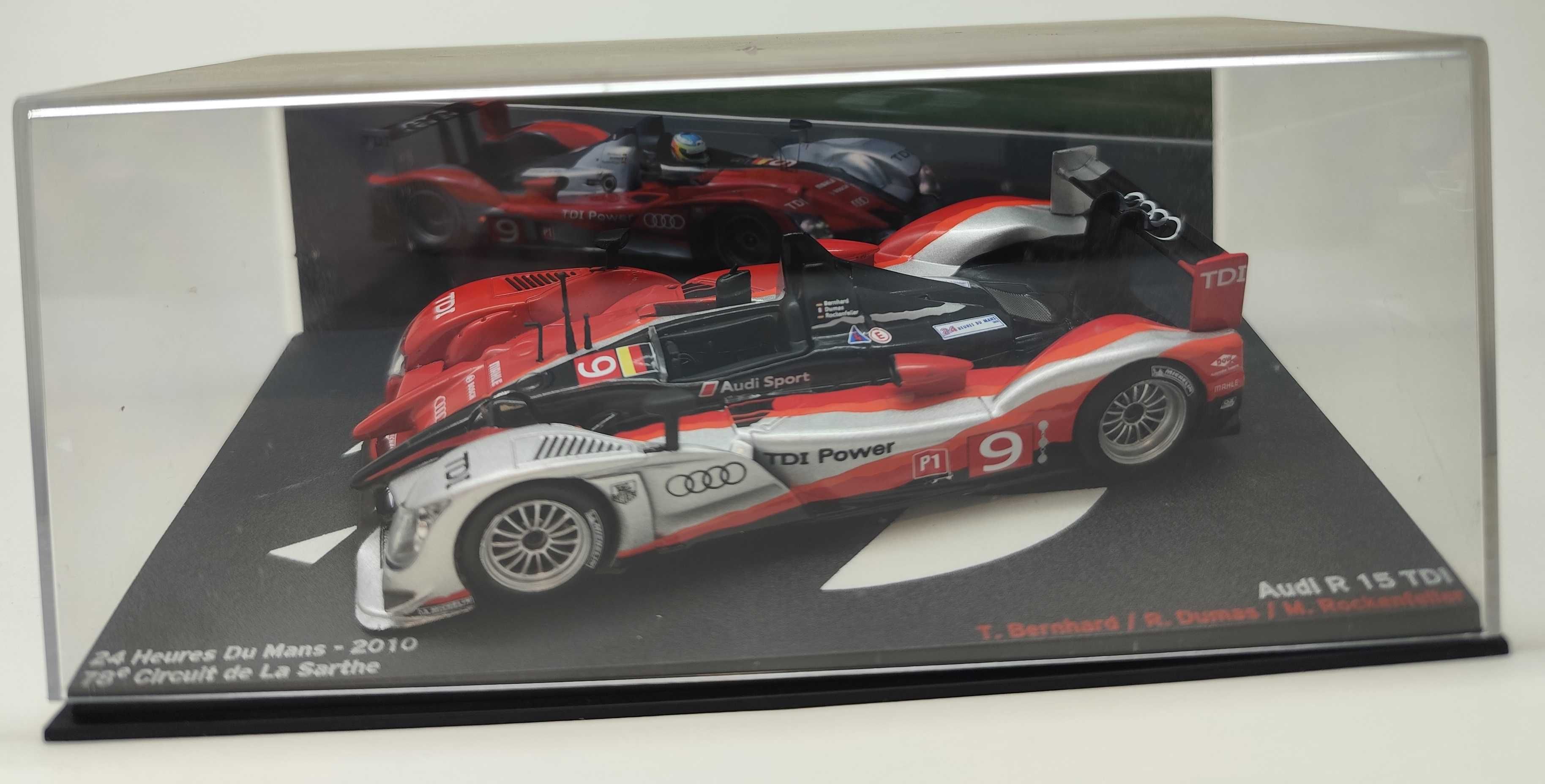 Audi R 15 TDI + Maserati MC12 GT 1