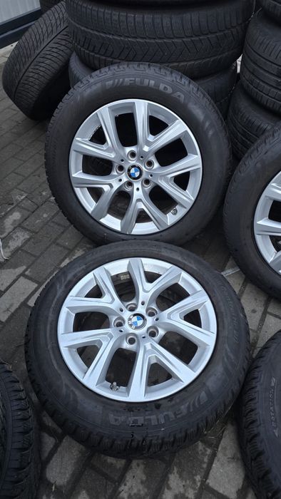 Felgi BMW 17” 5x112 ET39 + zimówki Fulda 205/60 R17