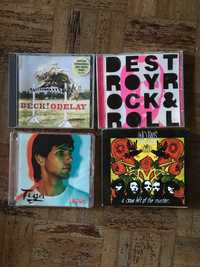 CDs Beck, Tiga, Mylo e Incubus