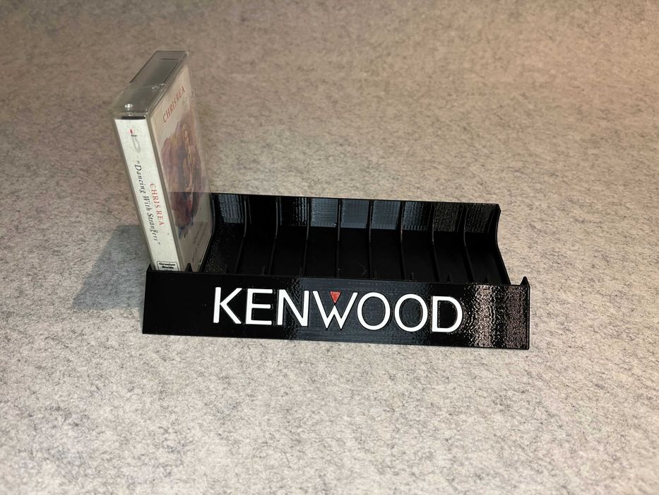 Stojak podstawka na kasety magnetofonowe Kenwood