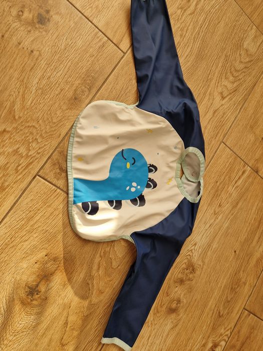 3 śliniaczki -kaftaniki do nauki jedzenia