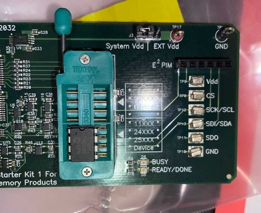 Стартовий набір Microchip Starter Kit for Serial Memory (DV243003)