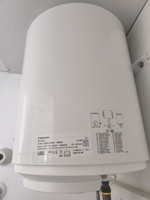 Termo acumulador 50L Vulcano