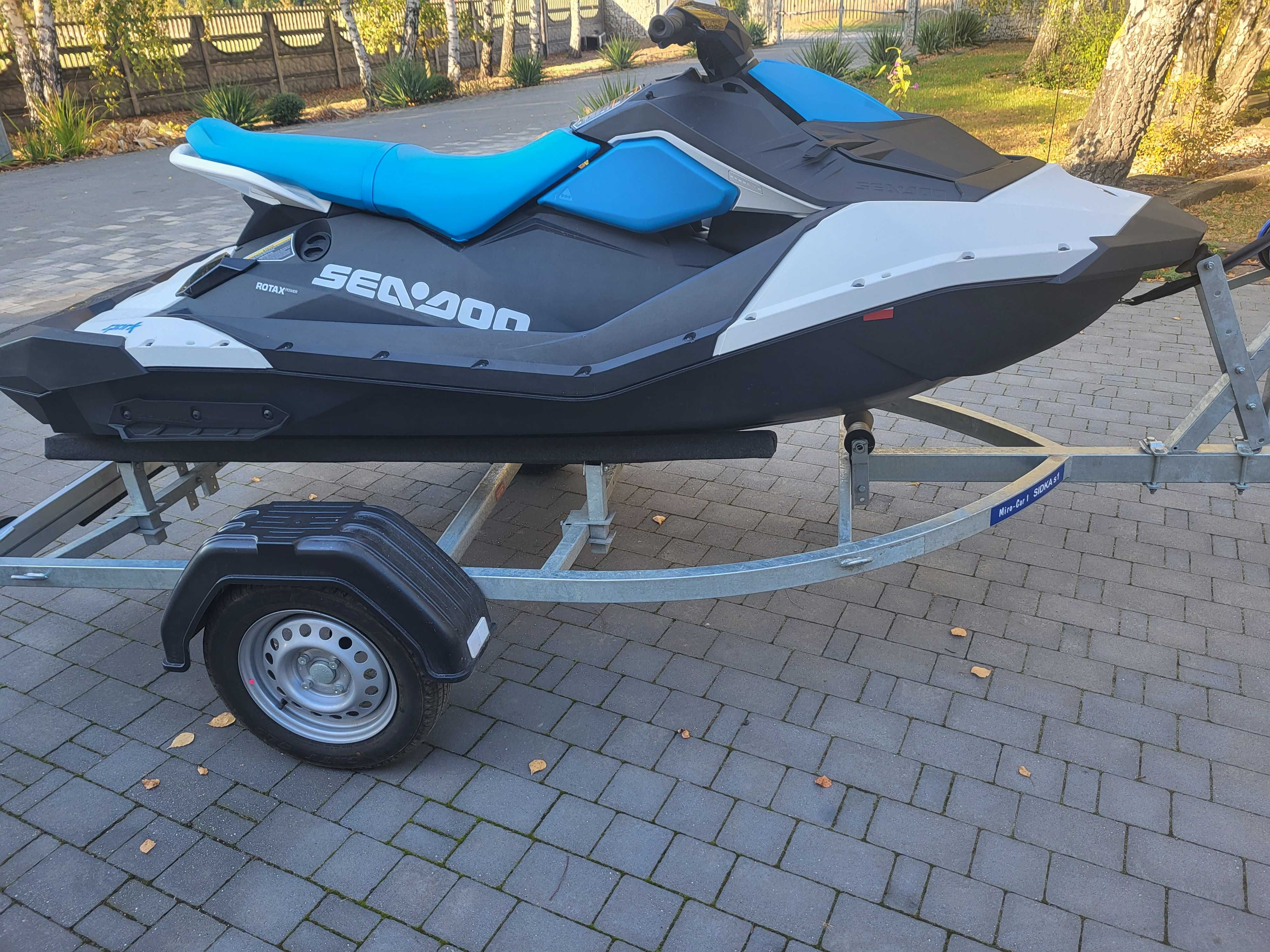 Skuter Wodny Sea Doo Spark 3up 90HP Tylko 8 mth+przyczepka nowa