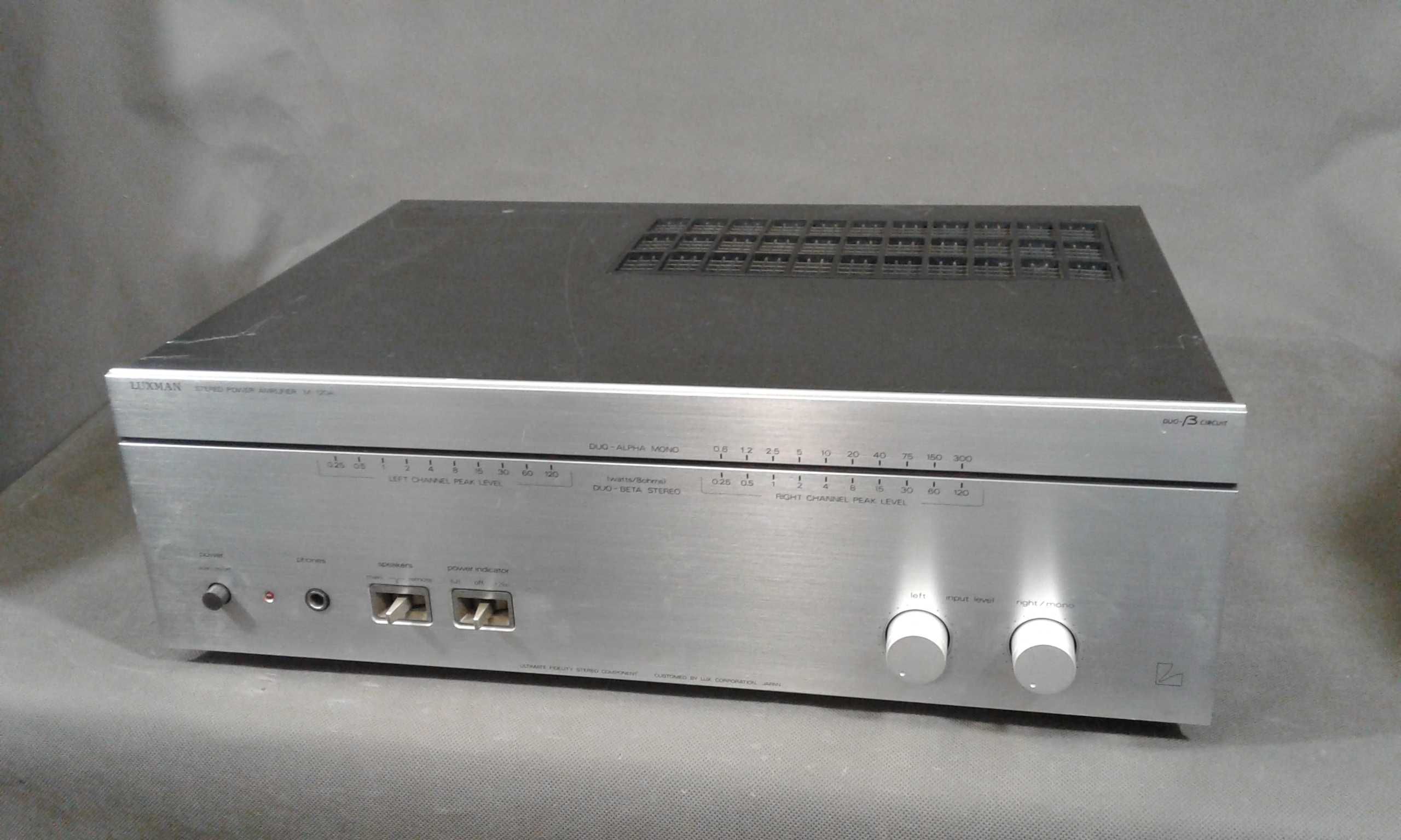 LUXMAN M-120A,końcówka mocy