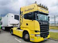 Scania R520  Scania R520 V8 2016 – Topowa wersja, gotowa do pracy! 125000 netto