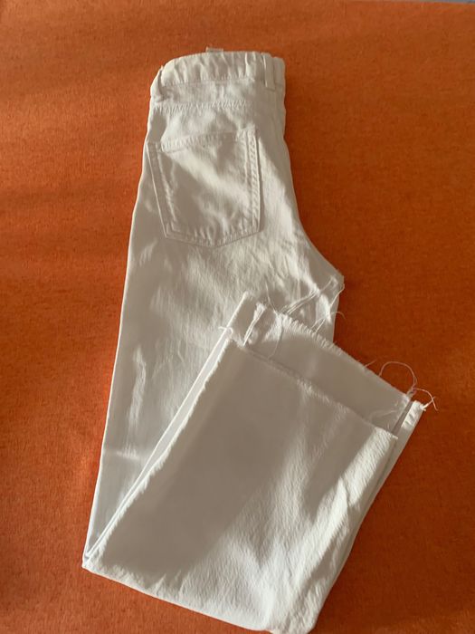 Calças brancas Zara 10 anos