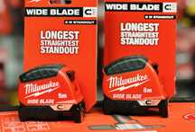 Новинка!!! Рулетка WIDE BLADE MAGNETIC MILWAUKEE Gen2 35мм 5м, 8м