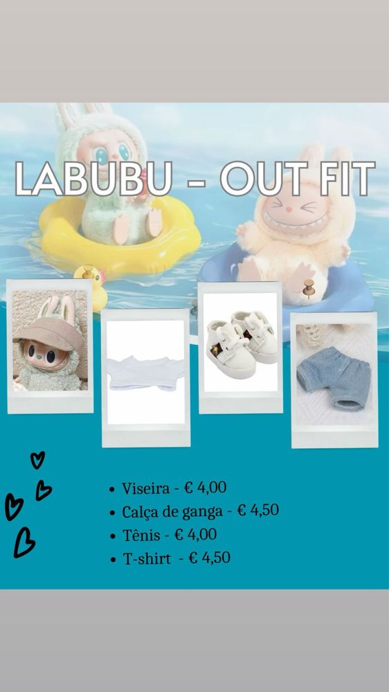 Labubu acessorios
