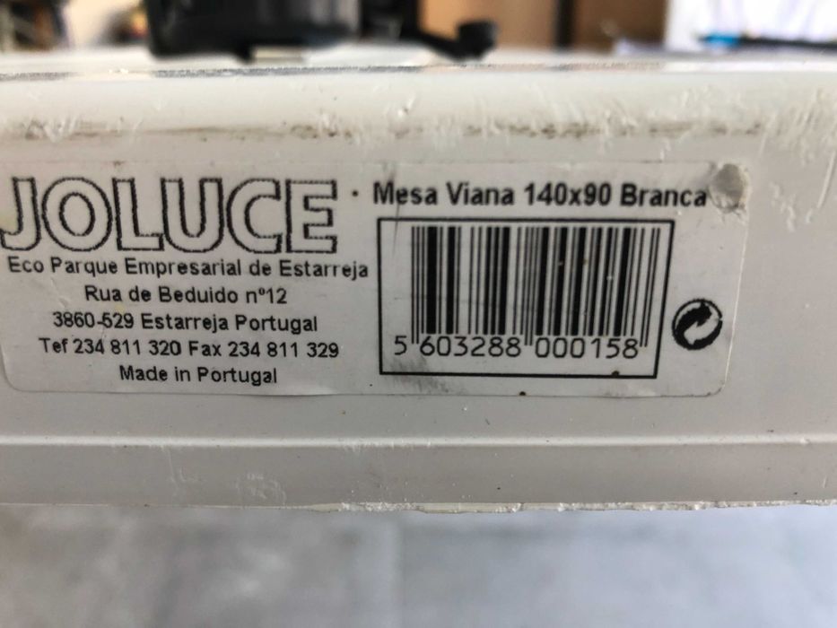 Mesa de Jardim em pvc