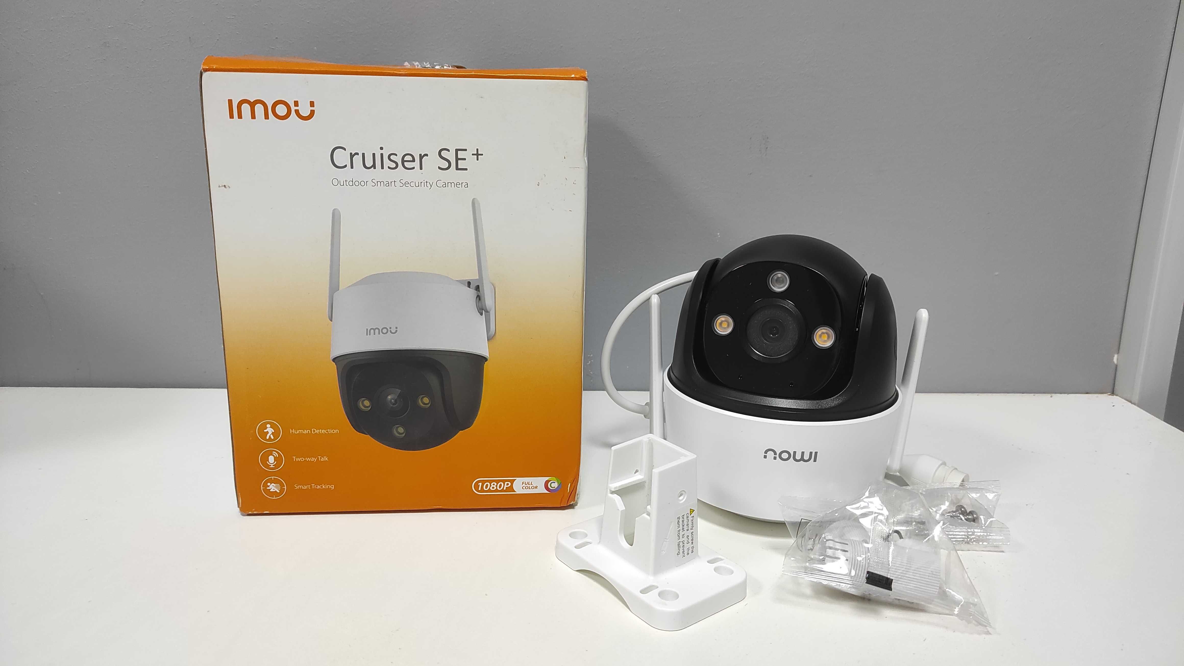 Поворотна зовнішня WiFI IP-камера відеоспостереження IMOU Cruiser SE+