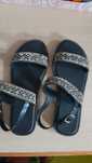 Sandalias com brilhantes menina