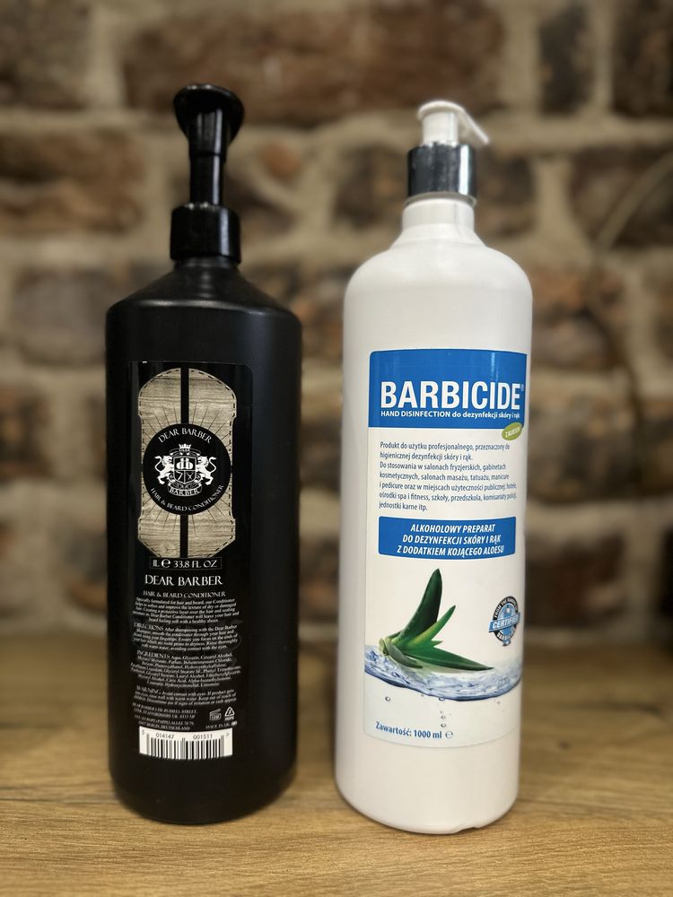 Kosmetyki barber szampon odżywka