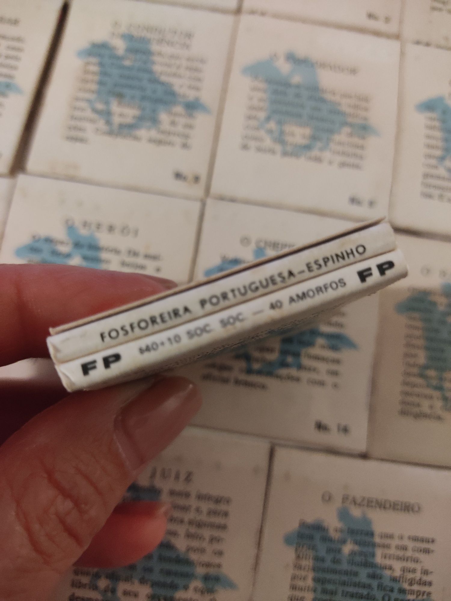 Coleção de caixa de fósforos