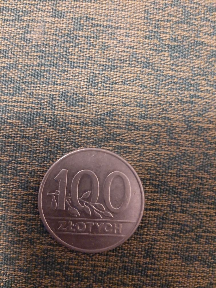 Moneta 100zł 1990r