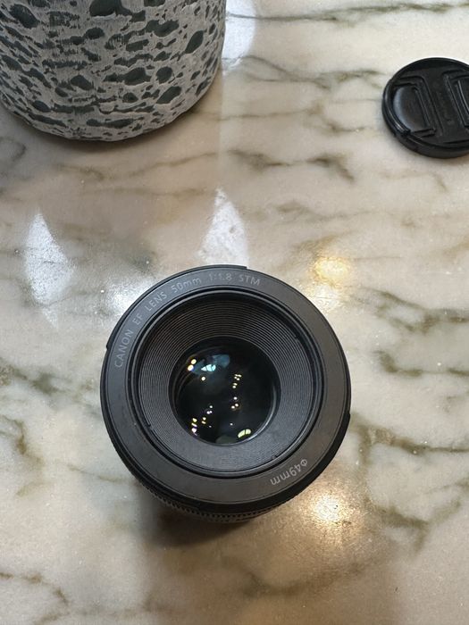 Lente canon 50mm f1.8