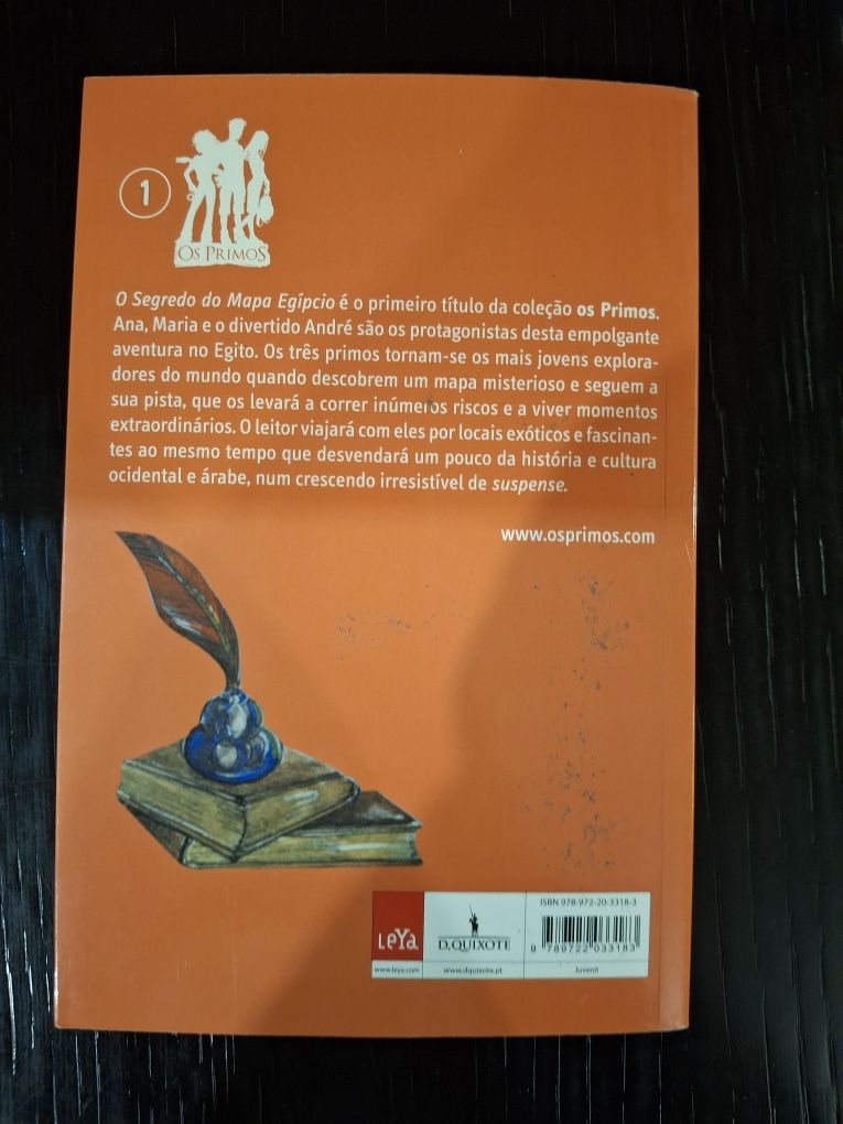 Livro O Segredo do Mapa Egípcio como novo
Volume 1
de Mafalda Moutinho