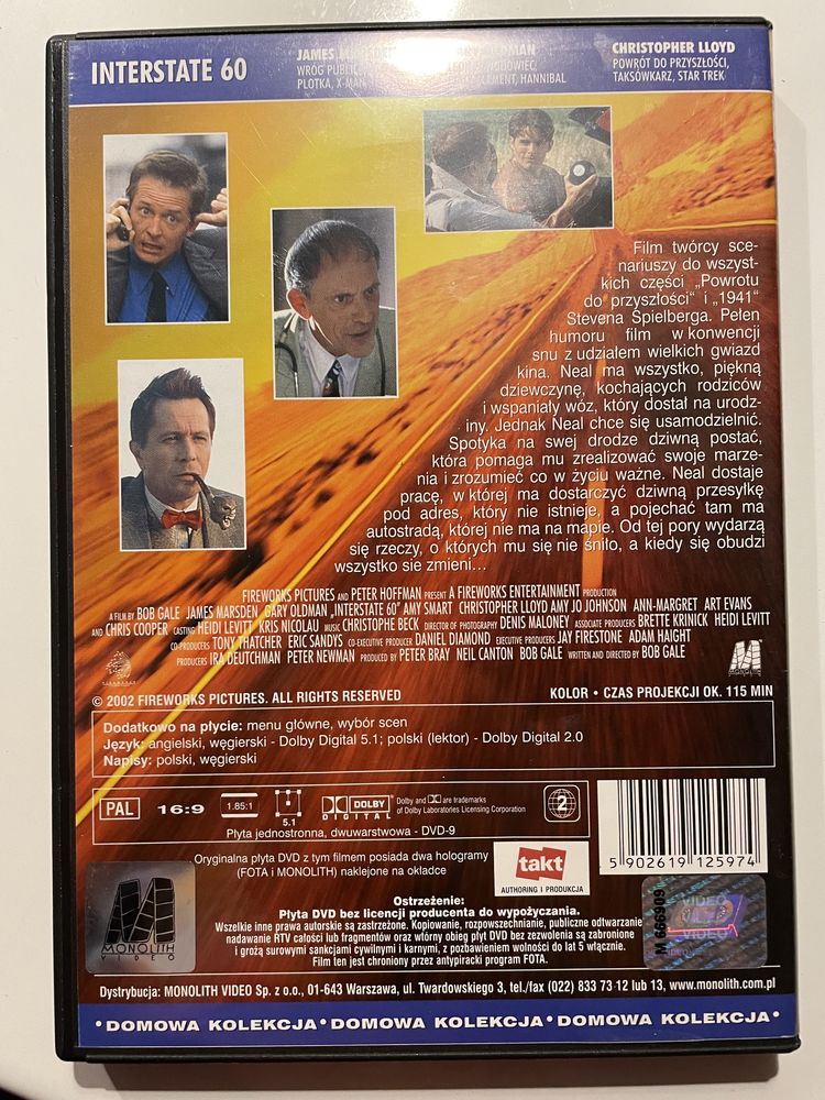 Ale jazda! - Interstate 60. - DVD