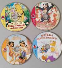 4x Audiobooki CD bajki Disneya