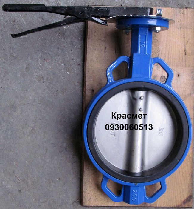 Кран дисковый из нержавеющей