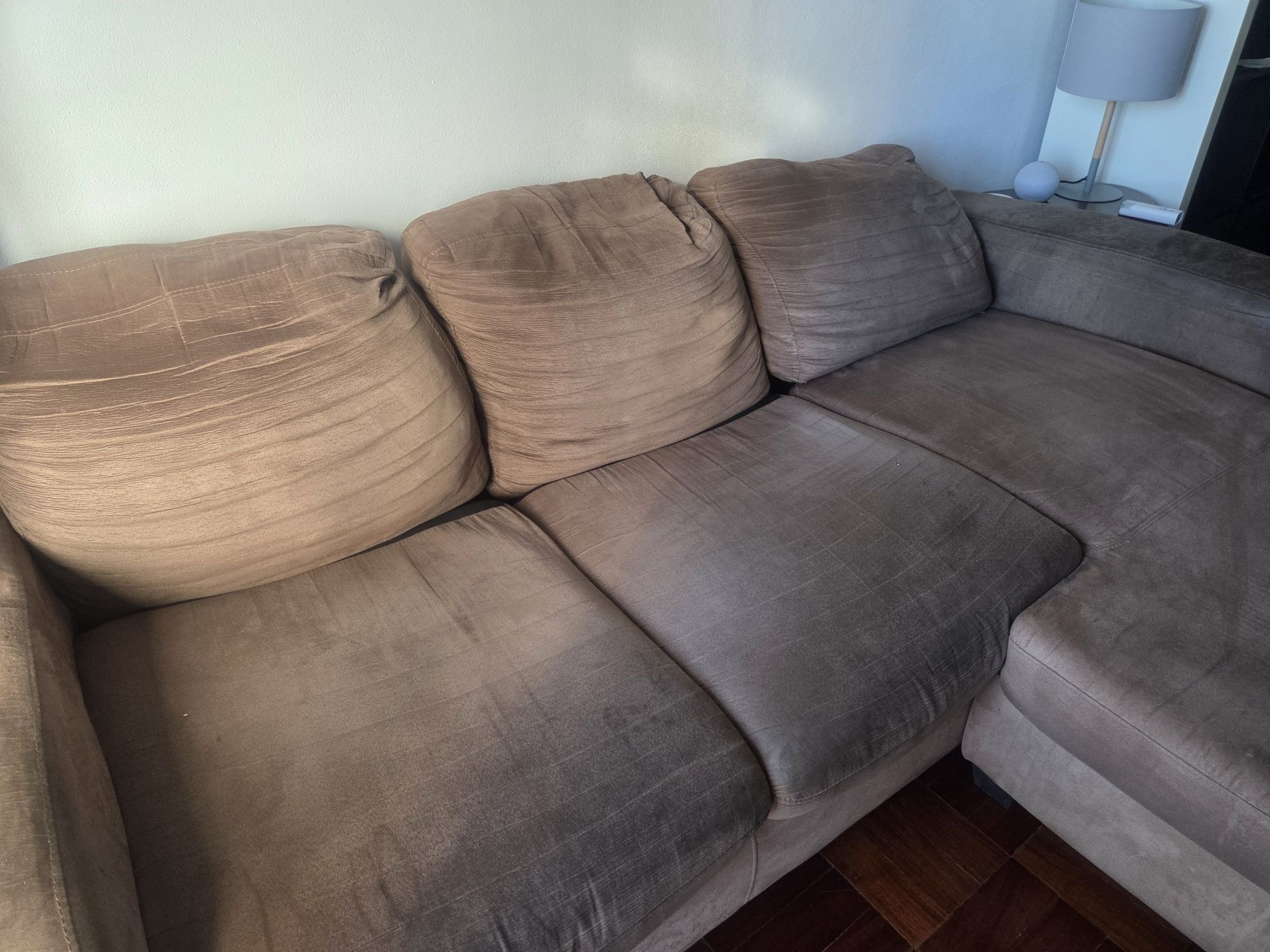 Sofá chaise lounge reversível
