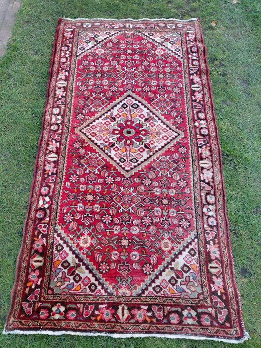 Dywan wełniany ręcznie tkany orientalny 106cm / 210cm