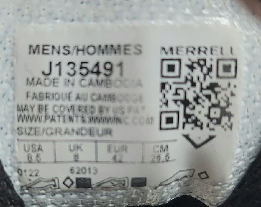 Кроссовки трекінгові польові Merrell Accentor 3 Sport Gore-Tex оригіна