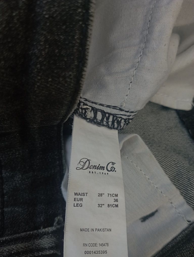 Темно-серые джинсы Denim Co. skinny