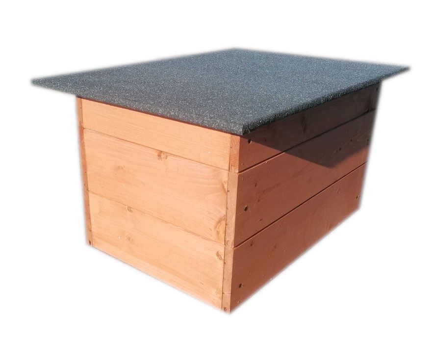 Buda dla kota, domek dla kota ocieplana budka dla kota