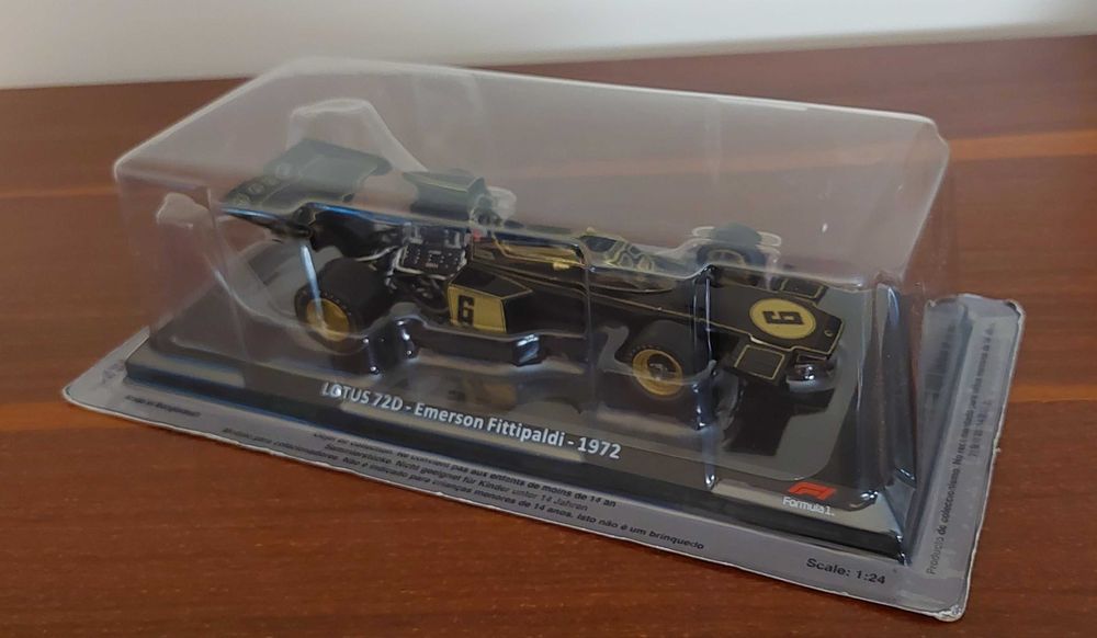 Fórmula 1 Lotus 72D. Escala 1:24