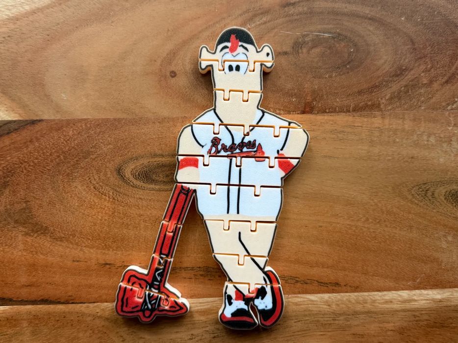 Figura Blooper Atlanta Braves Personalizável