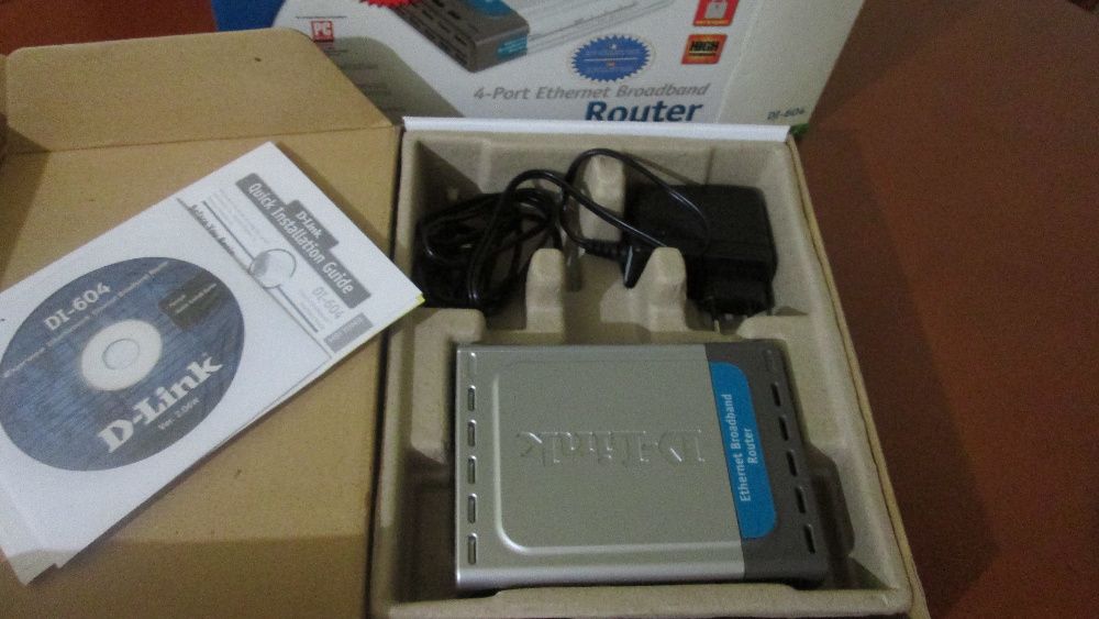 Router D-link DI-604 (NOVO)