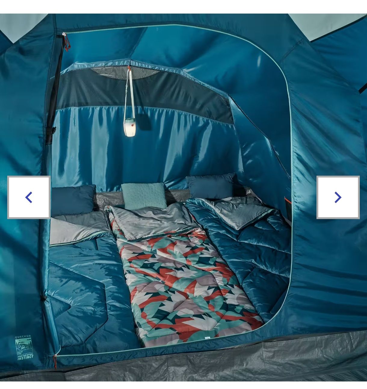 Tenda de campismo com varetas - Arpenaz 4.1 - Decathlon