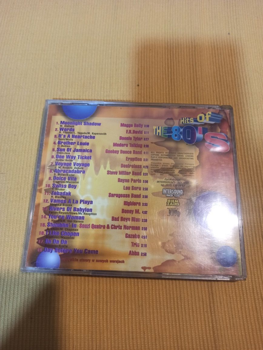 Płyty cd- the best of greece, przeboje lat 80, latino hits