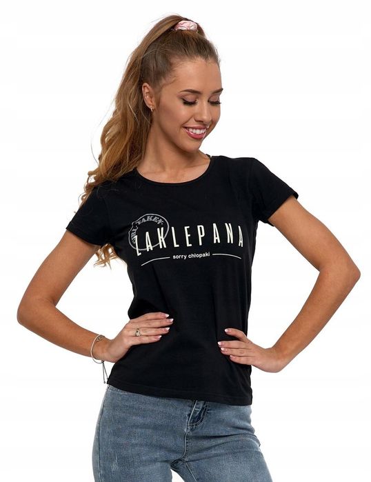 Moraj T-Shirt Zaklepana Bawełna Krótki Rękaw 2Xl